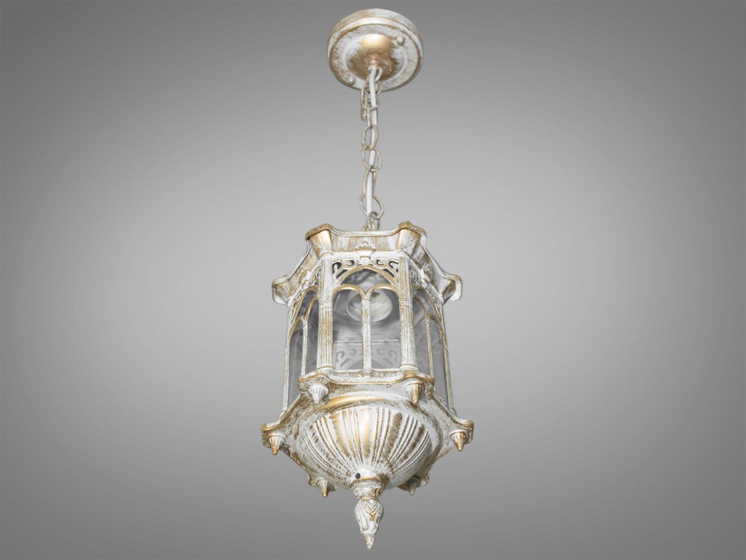 Садово-парковый светильник Белый/Патина (DJ018-S-H WH) - фото 3 Садово-парковый светильник Белый/Патина (DJ018-S-H WH) - фото 3