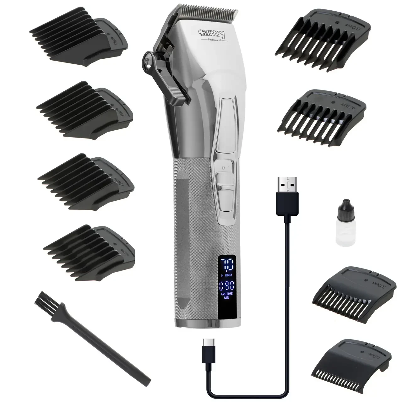 Машинка для стрижки Camry CR 2835 silver (5903887805469) - фото 4 Машинка для стрижки Camry CR 2835 silver (5903887805469) - фото 4