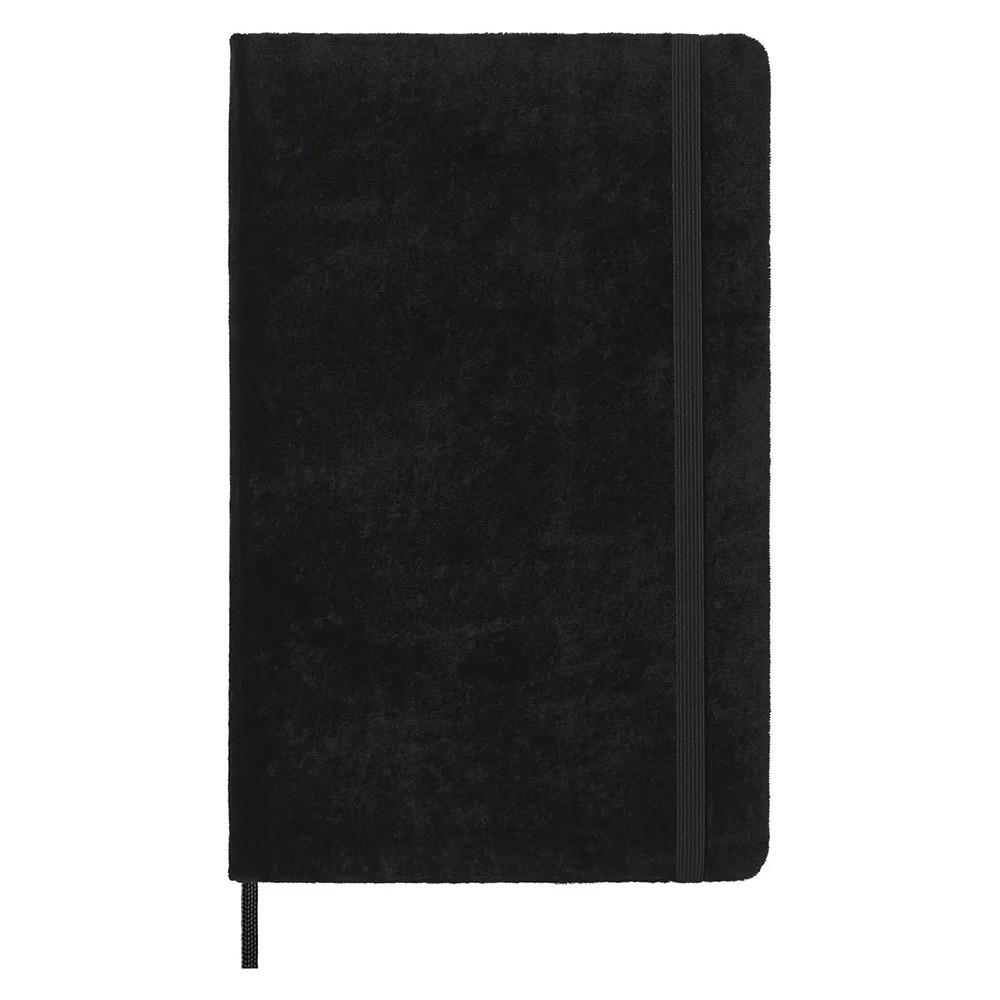 Записная книжка Moleskine Velvet средний линия + бокс Черный (LCNBVELVQP060D)