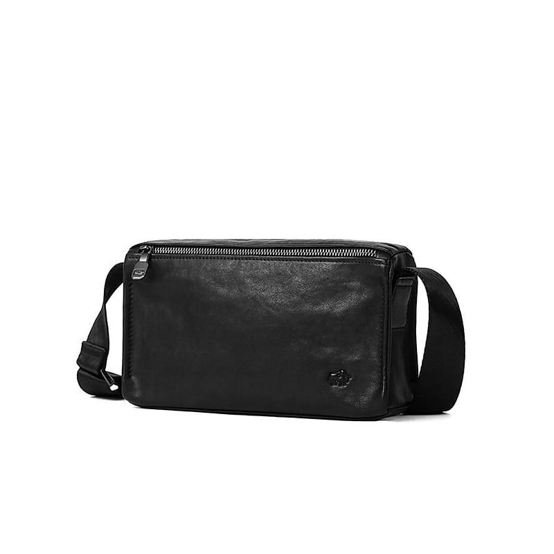 Мужская сумка кожаная Bison Denim N20057-1B Черный Мужская сумка кожаная Bison Denim N20057-1B Черный