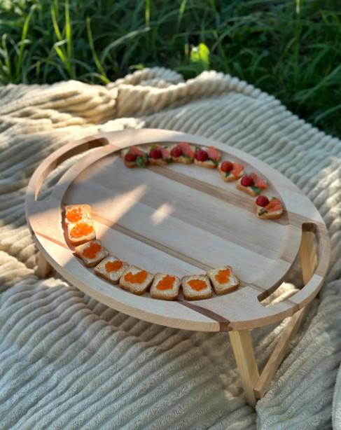 Столик-піднос на ніжках 50х40 см (018ст) - фото 6 Столик-піднос на ніжках 50х40 см (018ст) - фото 6