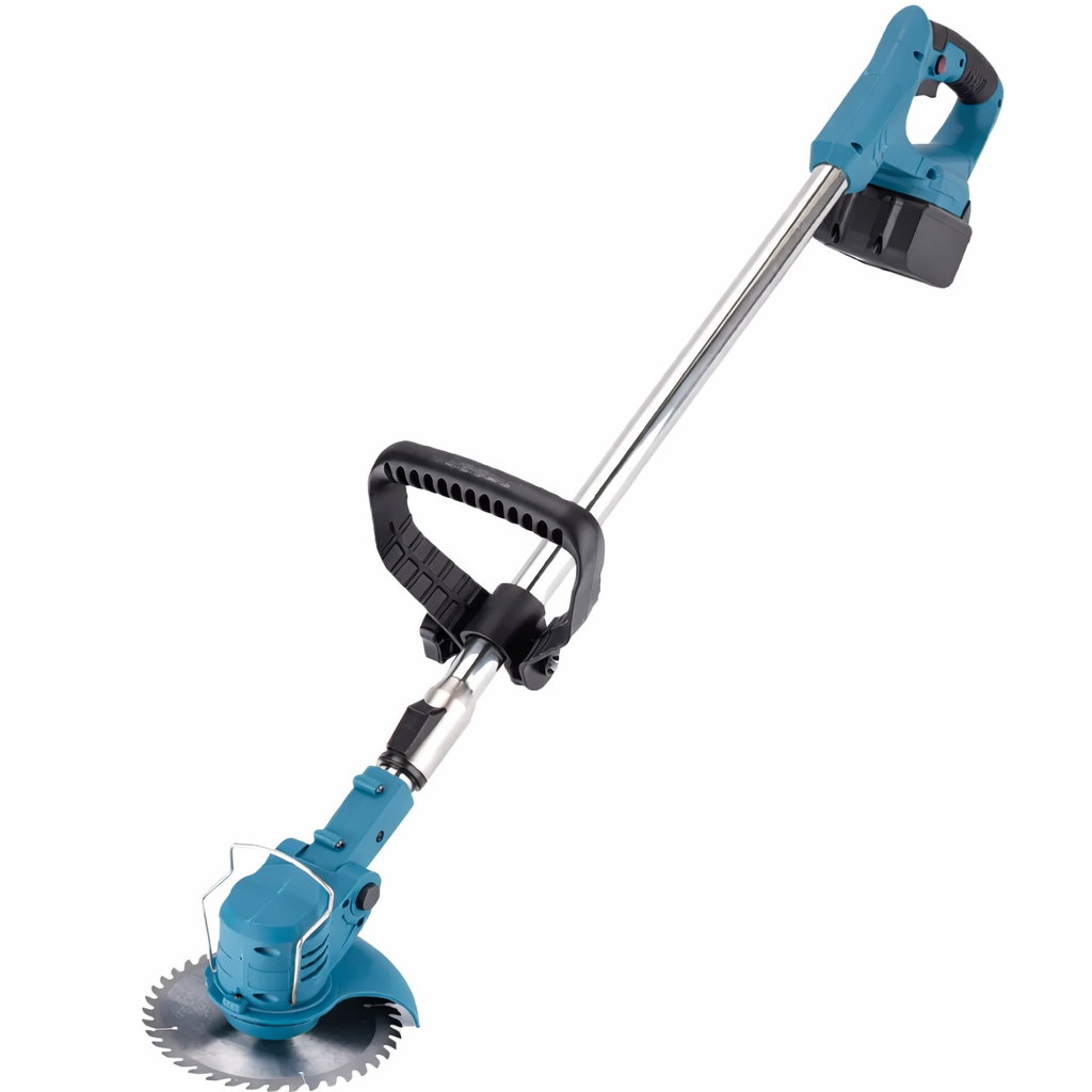 Газонокосилка-триммер аккумуляторная 48 В 2 аккумулятора (55667)