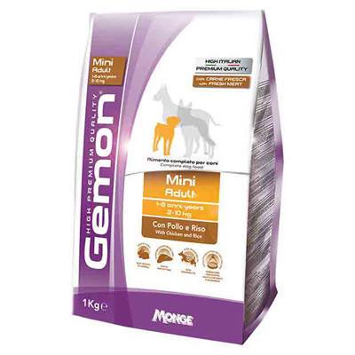 Корм сухий GEMON Dog Mini куриця з рисом для дорослих собак міні порід 20 кг Корм сухий GEMON Dog Mini куриця з рисом для дорослих собак міні порід 20 кг
