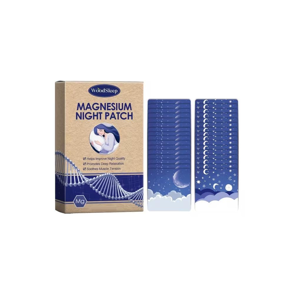 Пластырь для комфортного сна с натуральной растительно-ароматической композицией 10 шт. Синий (3000004089)