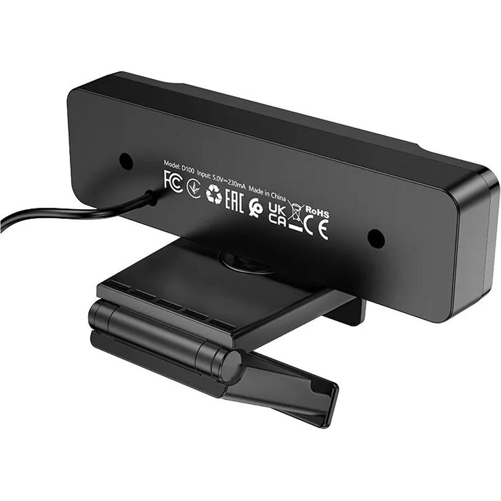 Веб-камера Hoco D100 Computer Camera Black - фото 6