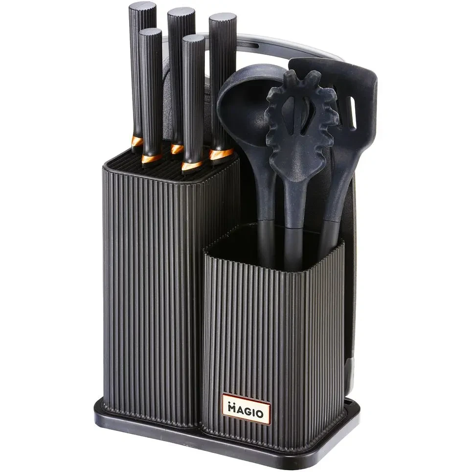 Набор кухонный Magio MG-1099B 10 пр. Черный (2616557399)