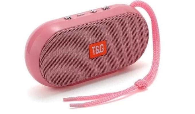 Колонка бездротова портативна TG/179 Bluetooth Pink (373734)