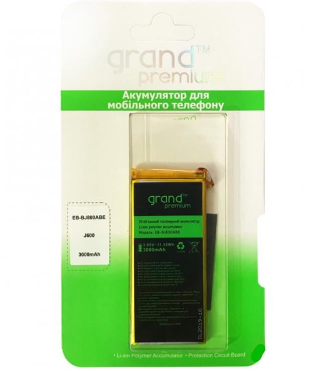 Аккумулятор Grand Premium для Samsung J6/J600 (000535020) Аккумулятор Grand Premium для Samsung J6/J600 (000535020)