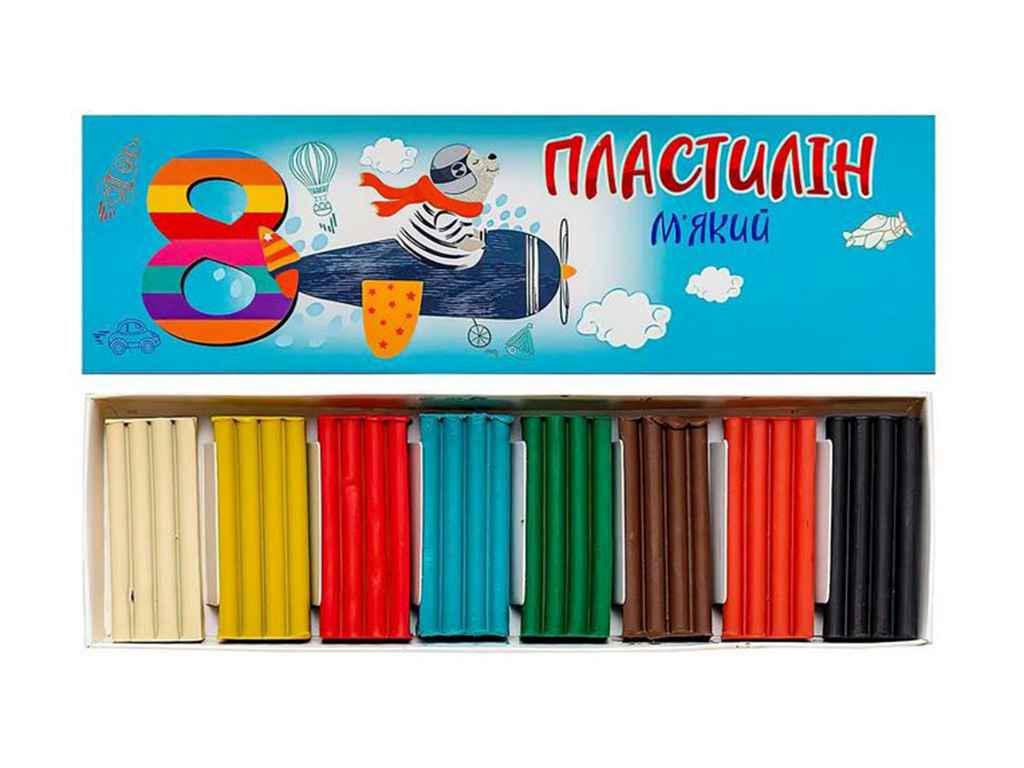 Пластилин Jumbi 8 цветов (998251)
