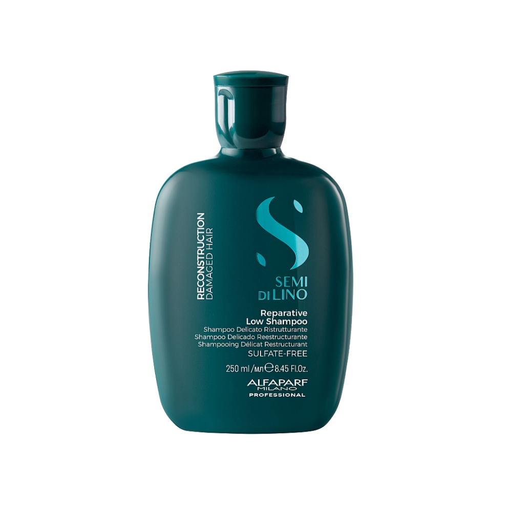 Шампунь для пошкодженого волосся Alfaparf Semi Di Lino Reconstruction Reparative Low Shampoo 250 мл