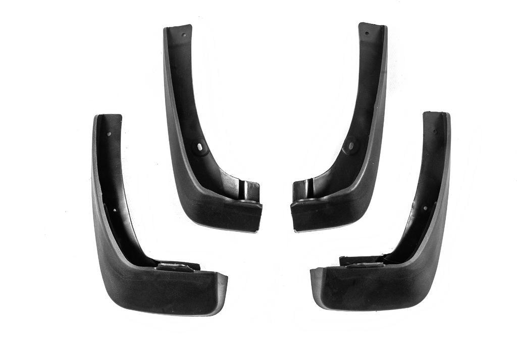 Брызговики Dongmart Premium 2014-2017 SD для Toyota Yaris 2010-2020 гг. резинопластик 4 шт. Черный (137943)