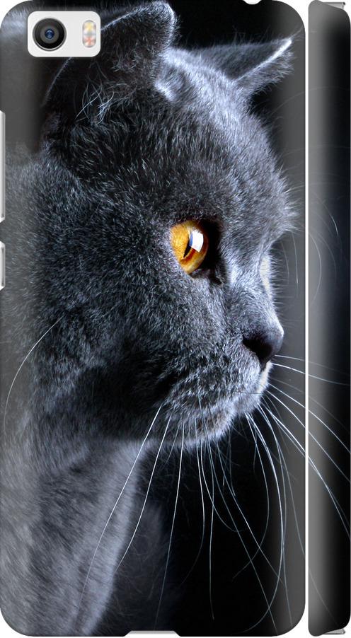 Чехол на Xiaomi Mi5 Красивый кот (3038m-180-42517)