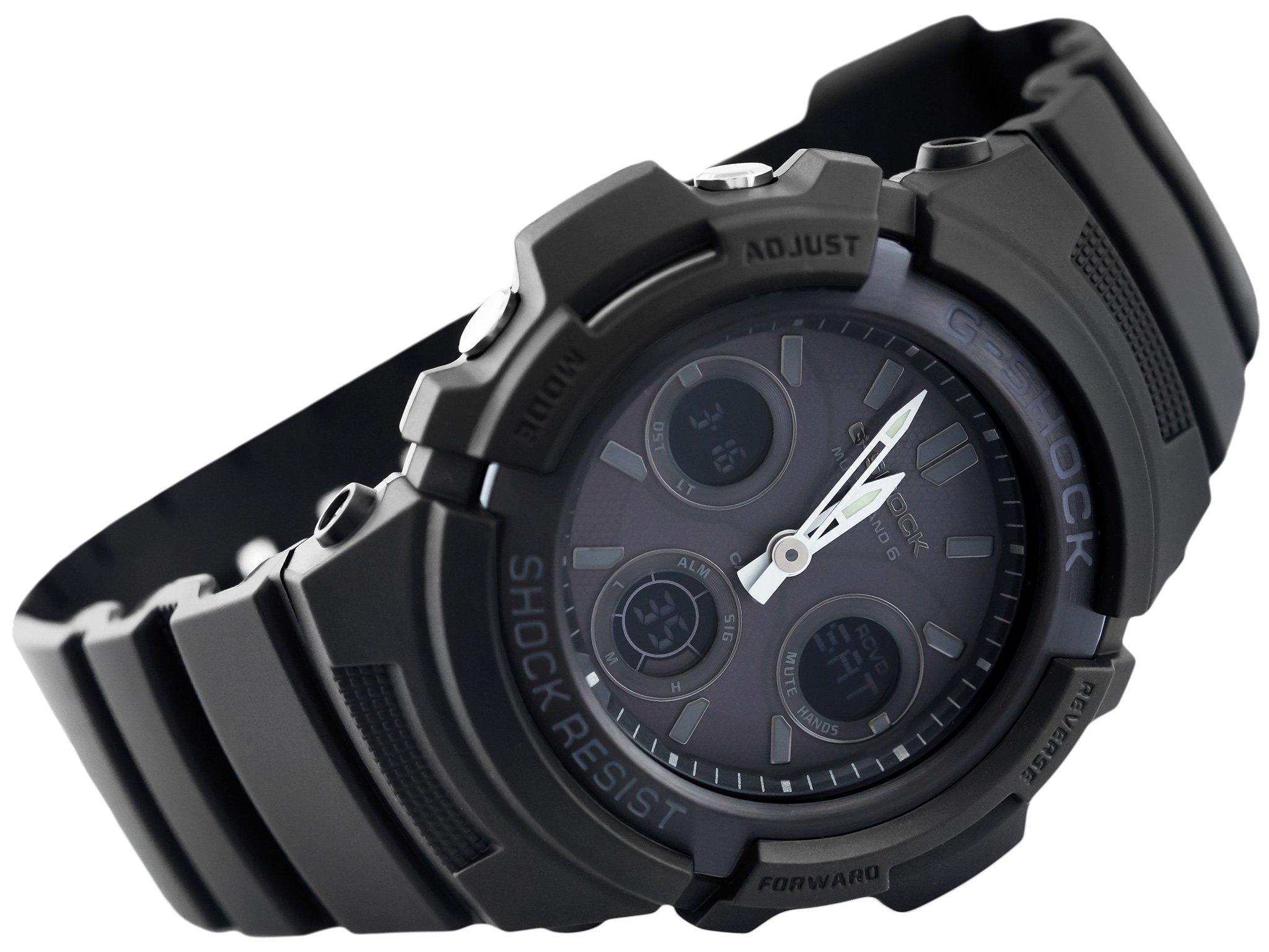 Часы Casio G-SHOCK AWG-M100B-1AER (1484) - фото 3 Часы Casio G-SHOCK AWG-M100B-1AER (1484) - фото 3