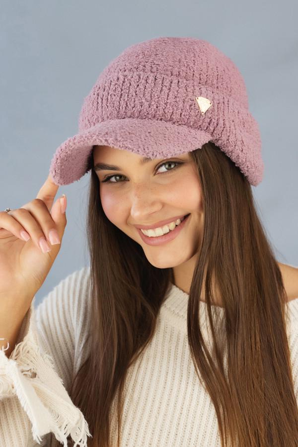 Кепка с ушками Braxton Бекки 5507 Пудровый темный (2351538524)