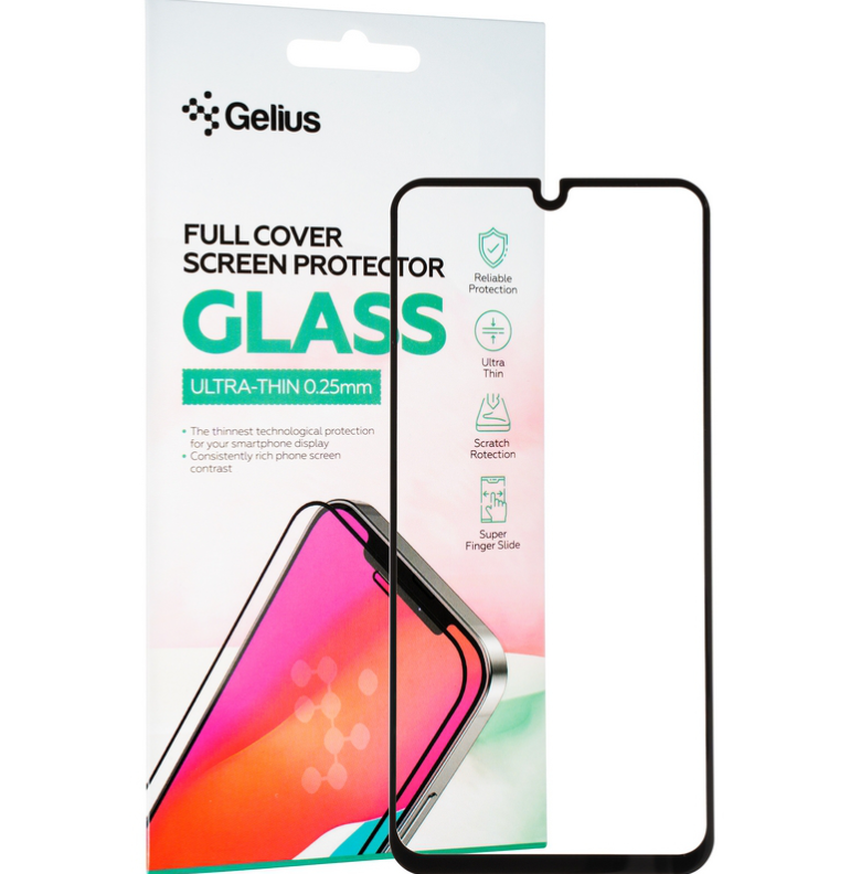 Защитное стекло Gelius Full Cover Ultra-Thin 0.25mm для Samsung A155 (A15) 5G Black