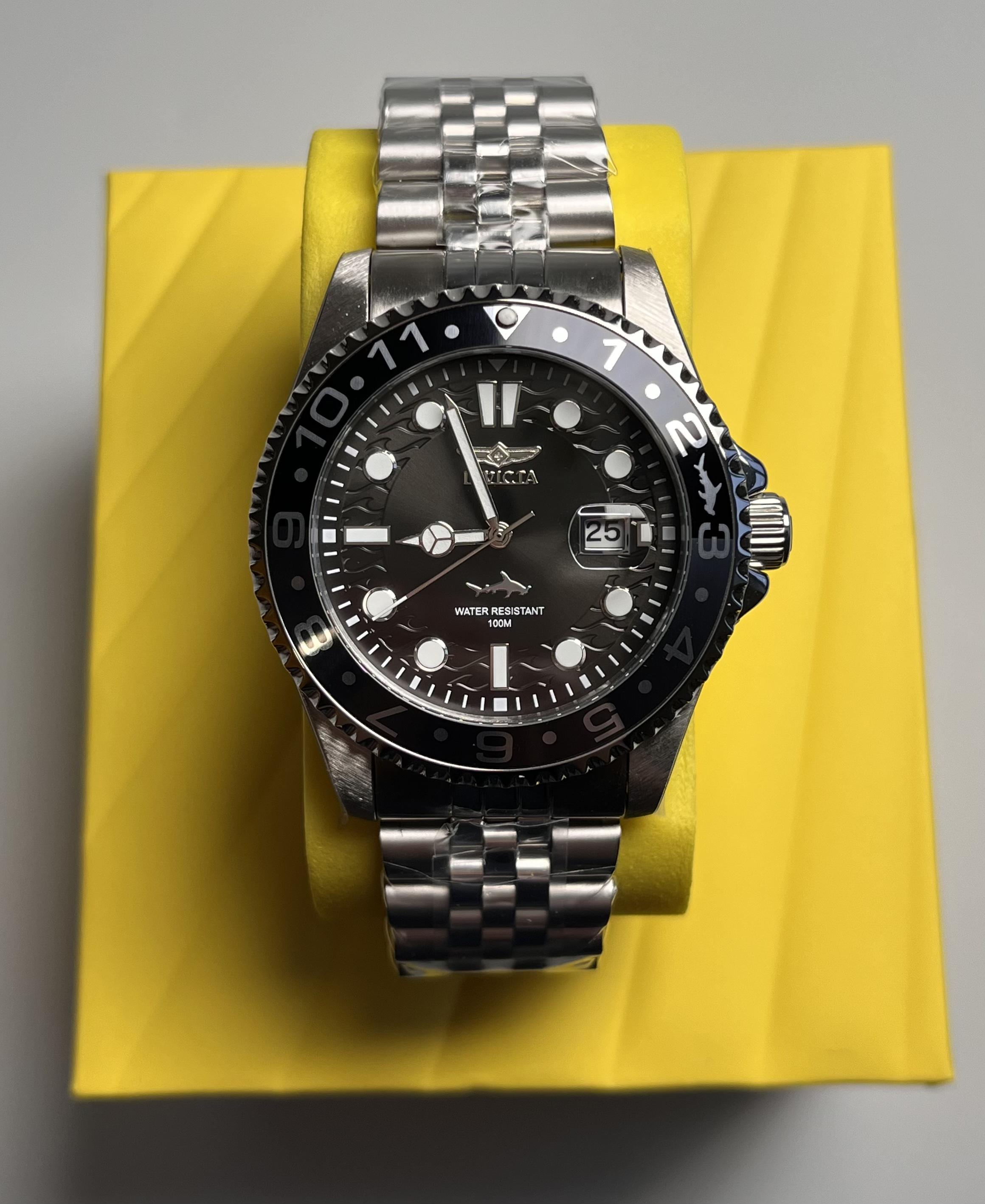 Годинник Invicta 35129 Pro Diver Срібний (14181464) - фото 2 Годинник Invicta 35129 Pro Diver Срібний (14181464) - фото 2