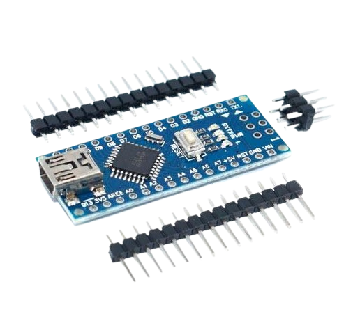 Плата мікроконтролера Arduino Nano V3.0 AVR ATmega328 P-20AU CH340 (312683) - фото 1