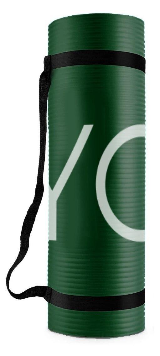 Килимок для йоги та фітнесу PowerPlay 4151 NBR Performance Mat 183x61x1,5 мм Зелений (A-011858) - фото 4 Килимок для йоги та фітнесу PowerPlay 4151 NBR Performance Mat 183x61x1,5 мм Зелений (A-011858) - фото 4