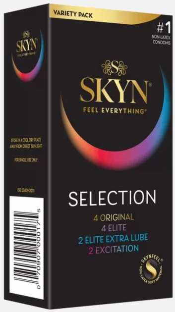 Презервативы Skyn Selection 12 шт. (ROZ6501053529) - фото 2