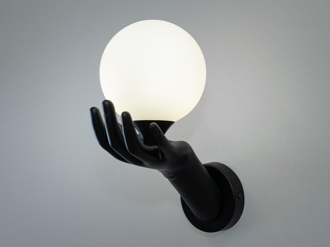 Бра-подвес EcoLed F3618BK в стиле лофт Бронзовый