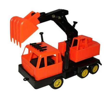 Автомобіль Екскаватор з ковшем у сітці максимус 18x11x7 см (MTT-34662)