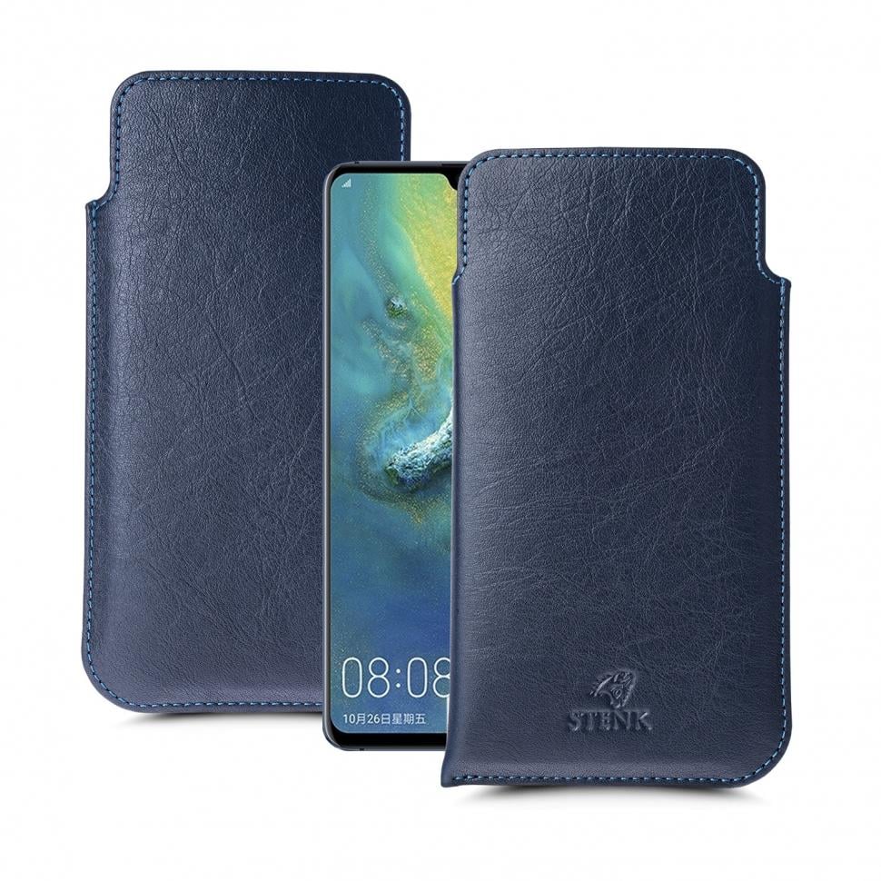 Футляр Stenk Elegance для Huawei Mate 20 Синий (62389)