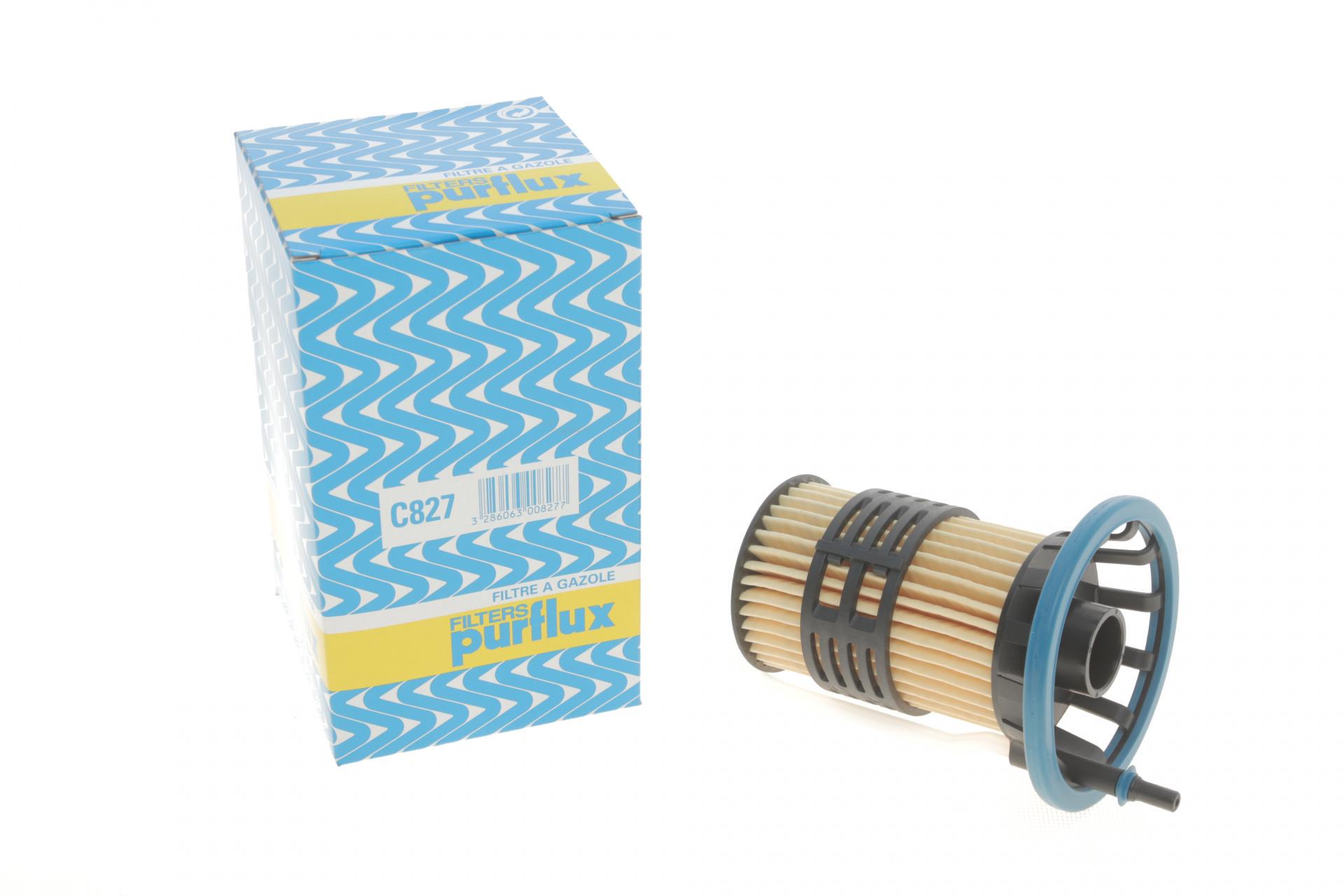 Фильтр топливный PURFLUX для Fiat Doblo 1,3-2,0JTD 11- (C827)