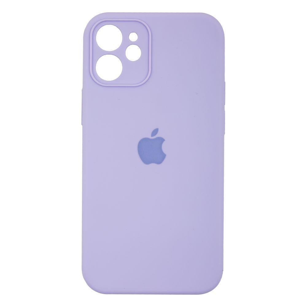 Силіконовий Чохол Epic Silicone Case Закрита камера для iPhone 12 Mini Elegant Purple