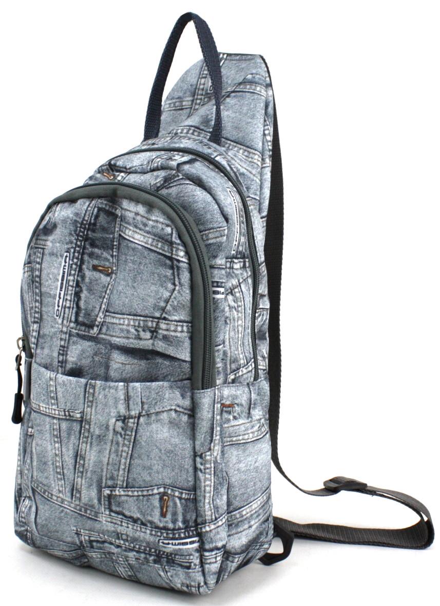 Рюкзак слинг Wallaby 112.46 8 л Серый (1946638209)