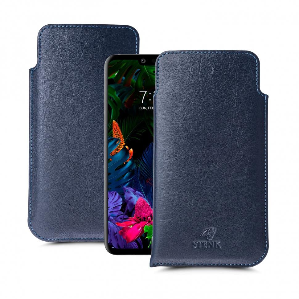 Футляр Stenk Elegance для LG G8 ThinQ Синій (63313)