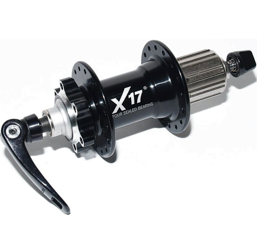 Втулка задняя велосипедная X17 XC кассета 8/9 скоростей под диск (50000451)