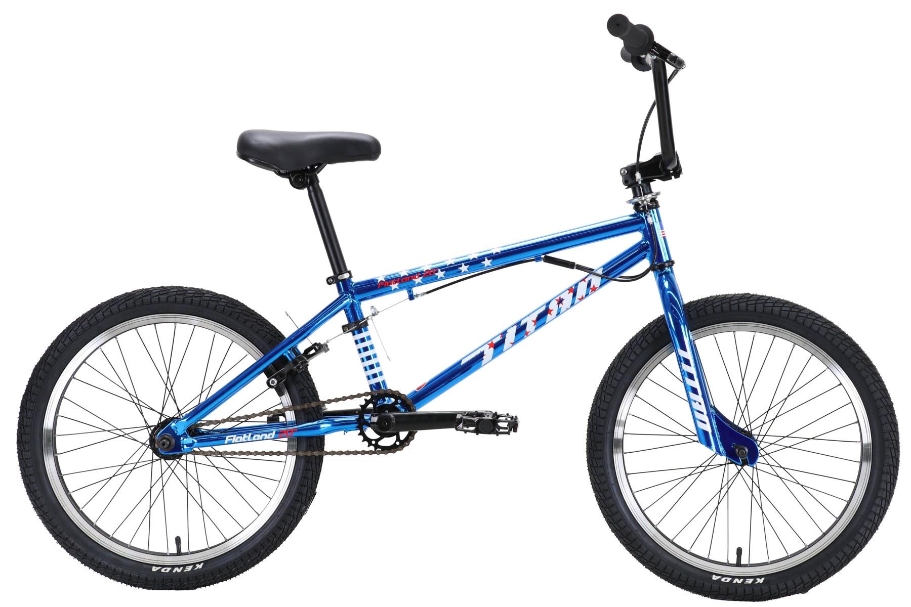 Велосипед трюковой Titan BMX Flatland LIGHT 20" 10" Синий (02f569f2)