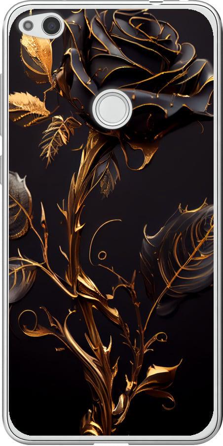 Чехол на Huawei P8 Lite (2017) Роза 3 (5552t-777-42517)