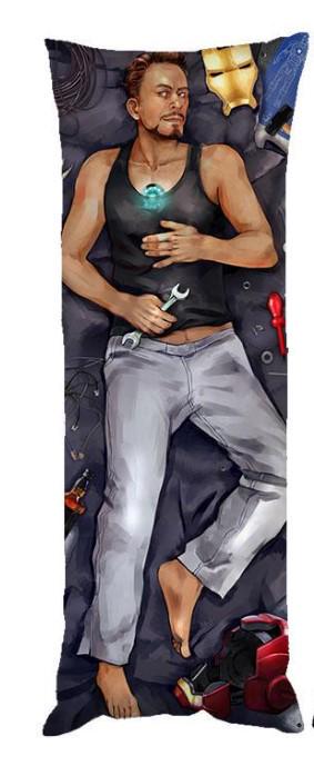 Подушка дакимакура Железный человек Тони Старк декоративная ростовая для обнимания 60x200 см (1834034166) Подушка дакимакура Железный человек Тони Старк декоративная ростовая для обнимания 60x200 см (1834034166)