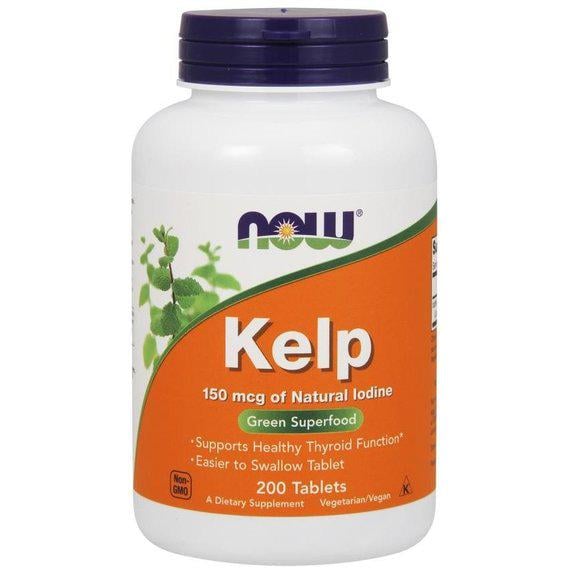 Ламінарія NOW Foods Kelp 150 mcg 200 таб.