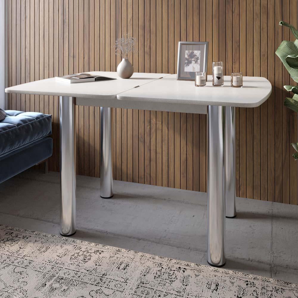 Обеденный стол Lion Нота раскладной 60x90/90x120 см Бетон Style (000-000-2612)