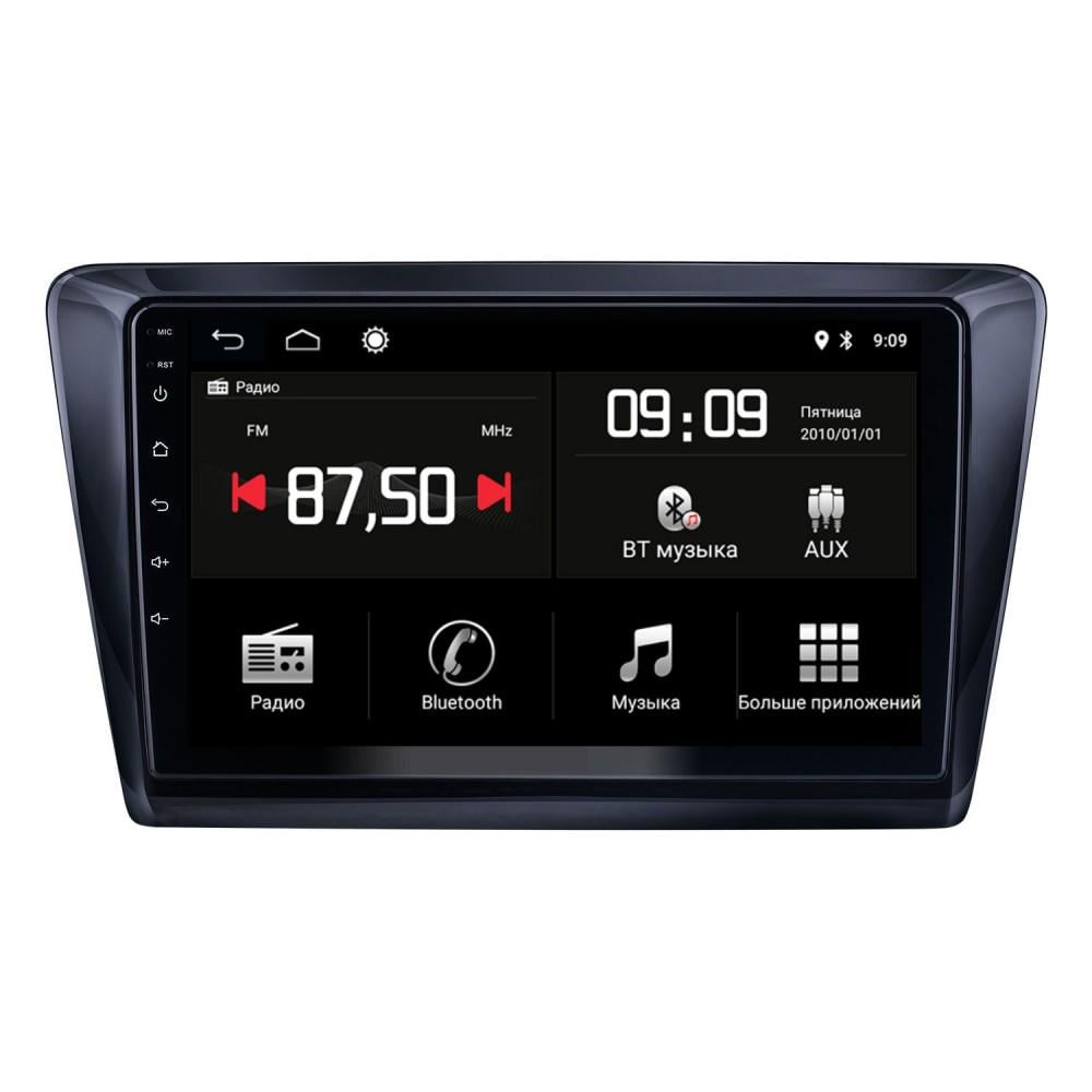 Автомагнітола штатна Torssen Skoda Rapid 2013+ FL9 4+64Gb 4G Carplay DSP (202306551)