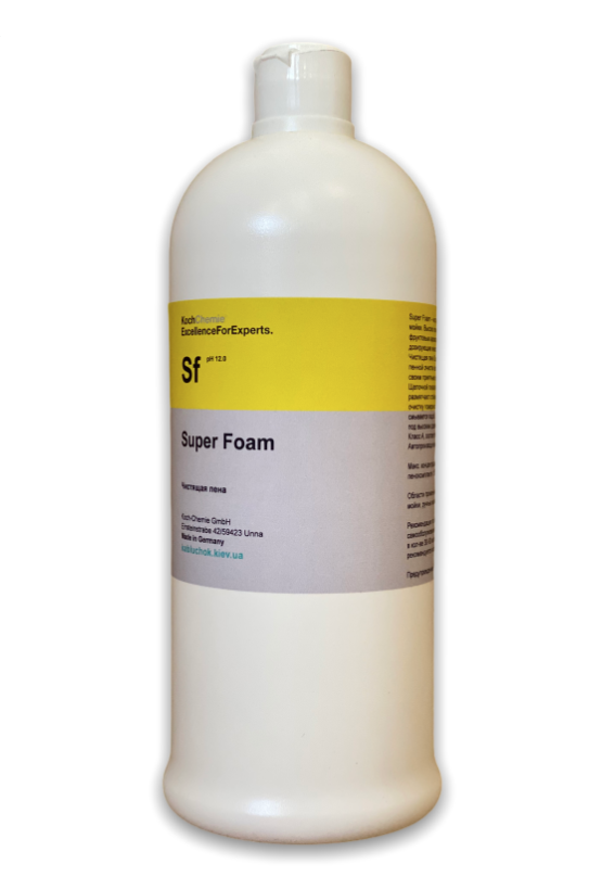 Очистительная пена для моек самообслуживания/ручной мойки Koch Chemie Sf SUPER FOAM 1000 мл (19351553)