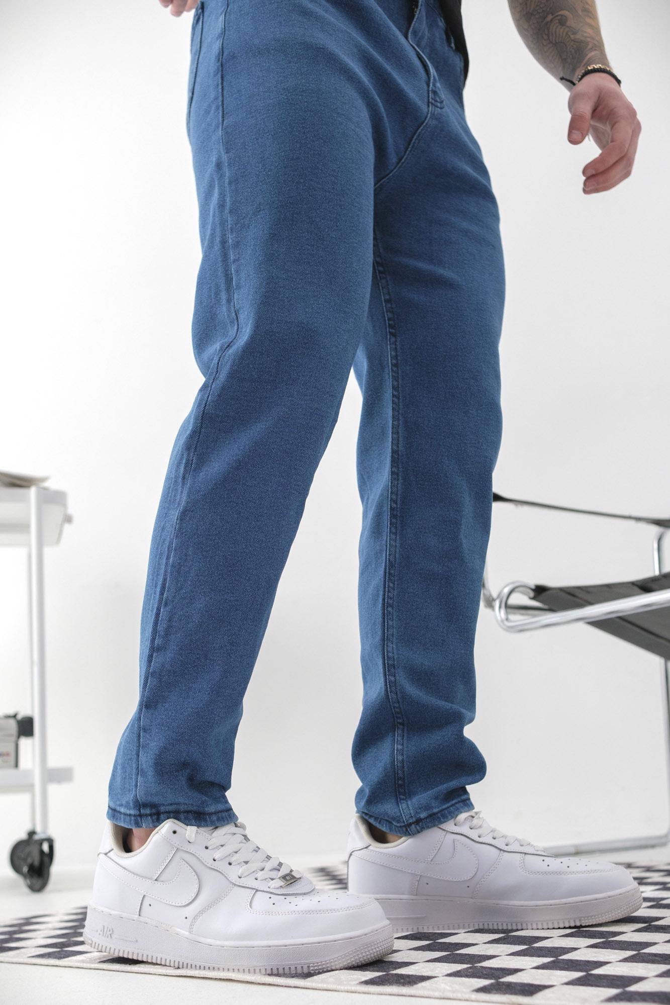 Джинси чоловічі Regular Fit Without Karma р. 30 Блакитний (308049436) - фото 6