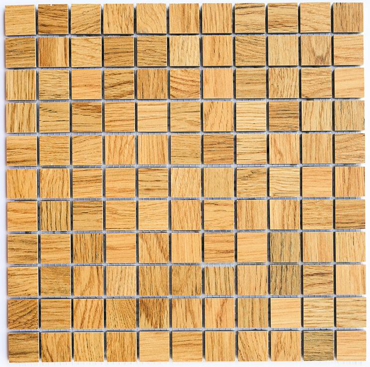 Керамическая мозаика Kotto Ceramica СМ 3034 C 300x300x8 мм/25x25 мм Wood Honey