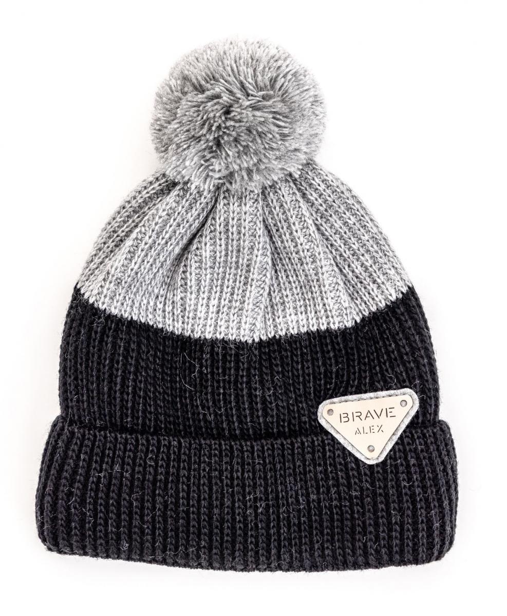 Шапка детская зимняя Alex Тони 50-54 см Черный Шапка детская зимняя Alex Тони 50-54 см Черный