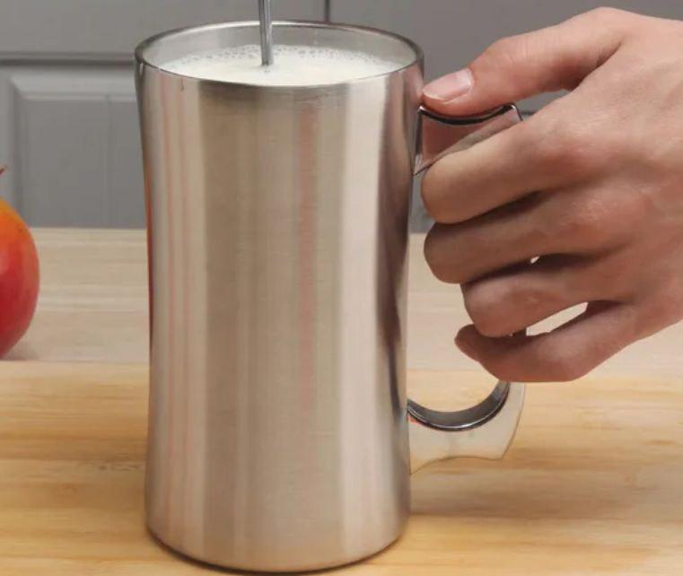 Чашка из нержавеющей стали с крышкой 560 мл (190004) - фото 5