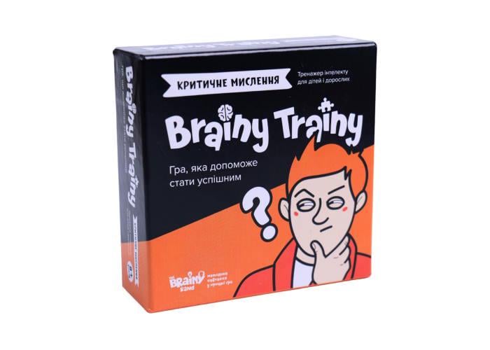 Настільна гра Brainy Trainy Критичне мислення (УКР063)