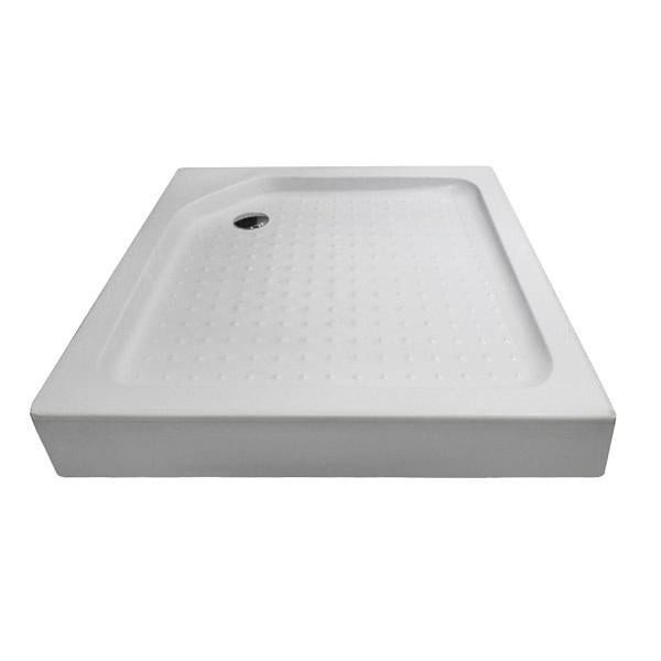 Поддон квадратный акриловый RJ с сифоном 100х100х15 см (100RZ501)