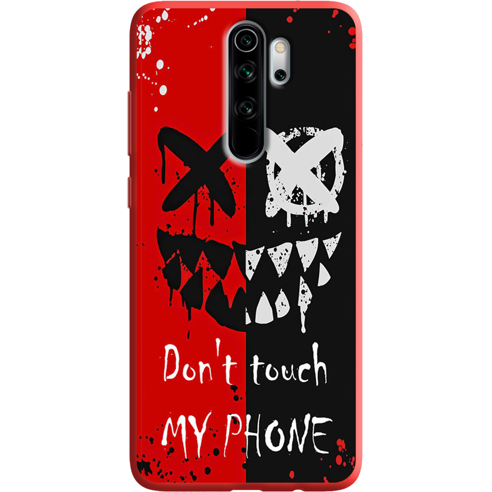 Чехол BoxFace Xiaomi Redmi Note 8 Pro Bad Smile Красный силикон (38222-up2468-38666)