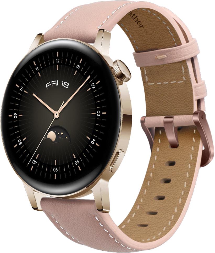Ремешок кожаный Folsa для Huawei Watch GT3 42 мм Powdery (31534-0C)