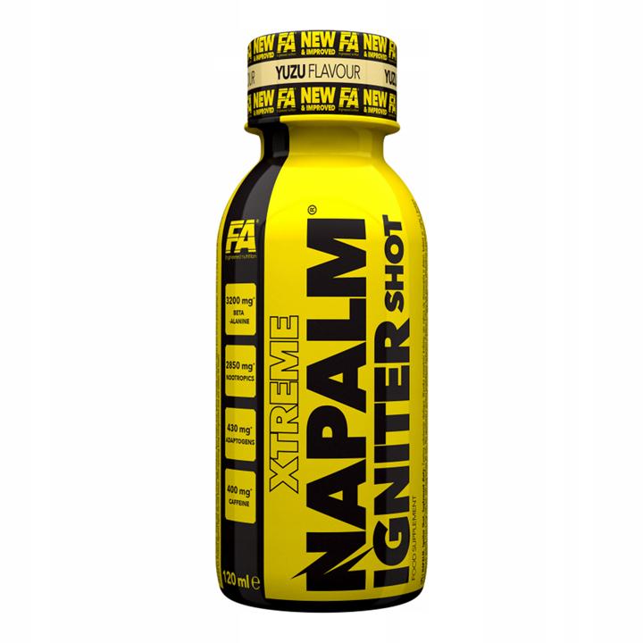 Предтренировочный комплекс Fitness Authority Xtreme Napalm Igniter Juice Shot Yuzu 120 ml