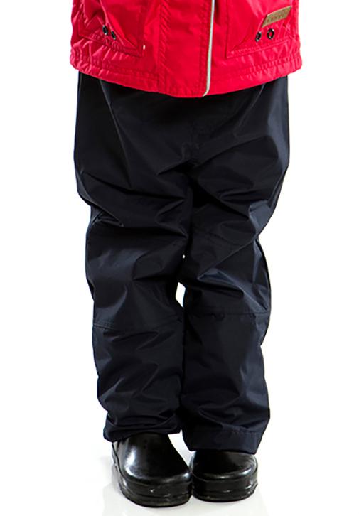 Брюки детские демисезонные Nano S17P254 для мальчика непромокаемые 88-96 см Темно-синий (S17P254-Navy-2) - фото 3