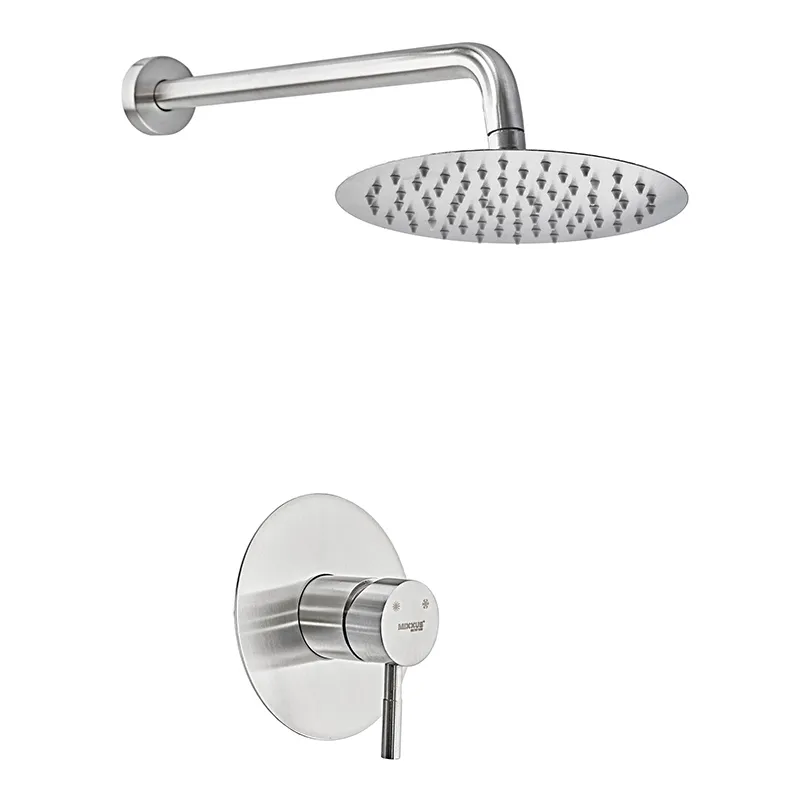 Душевая система MIXXUS Inner SUS-003 скрытого монтажа нержавеющая сталь Сатин (MI6015)