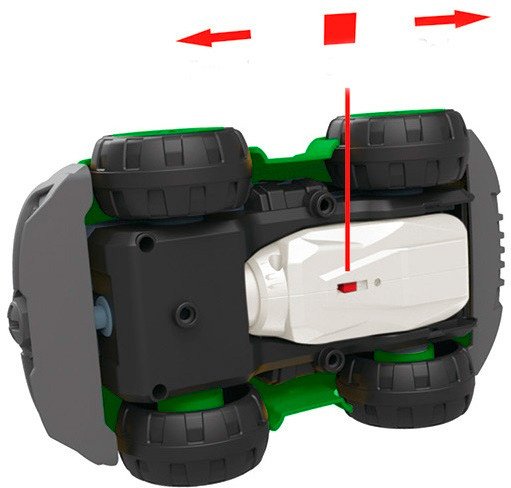 Конструктор Diy Spatial Creativity Мусоровоз LM8041-SZ-1 (CJ-1365113) - фото 3